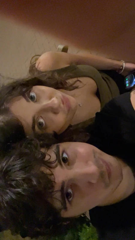 Birlikte yakın plan selfie